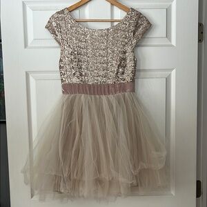 Sequin and Tulle Dress - Trixxi
